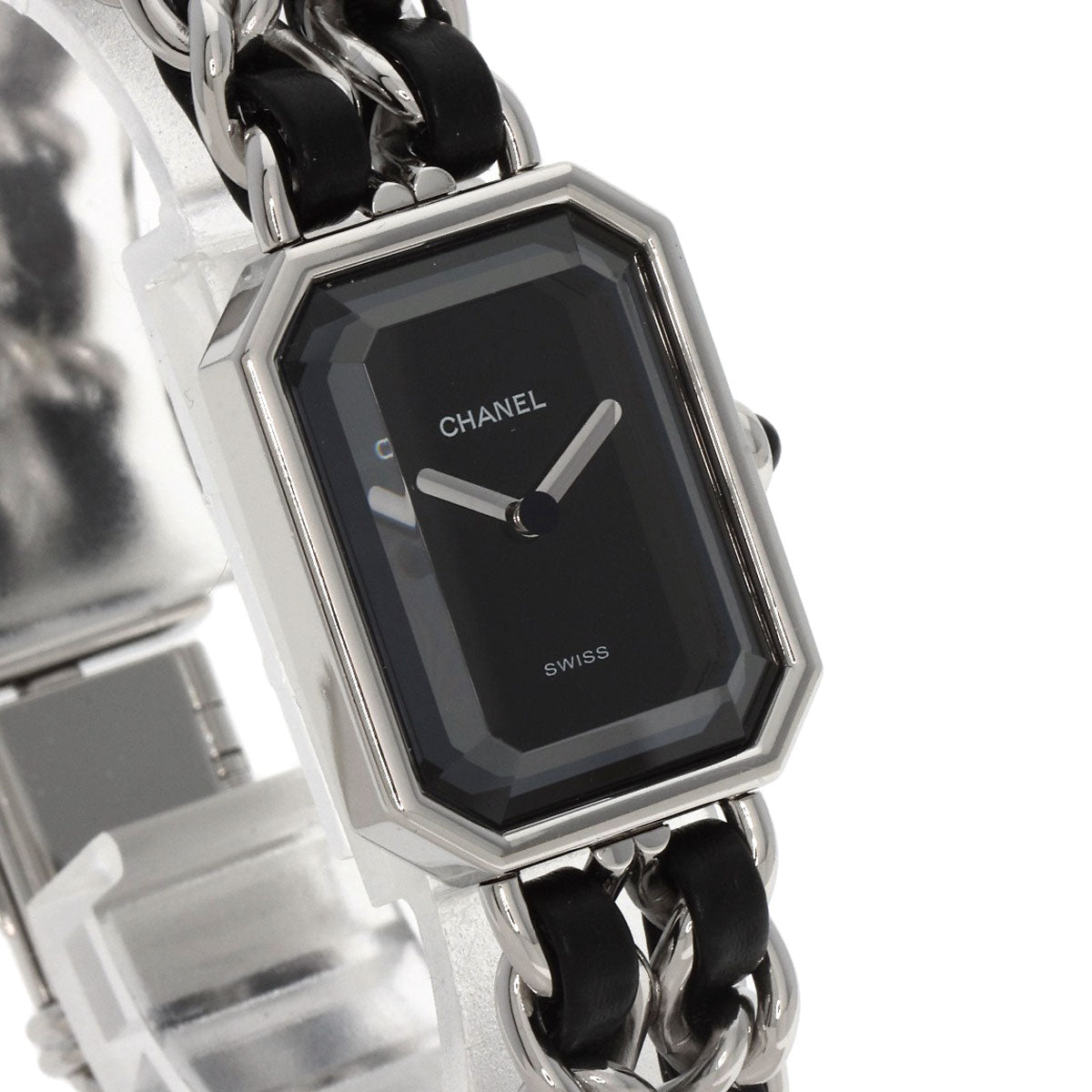 CHANEL Premiere L Watches H0451 Stainless Steel/SSxLeather Ladies