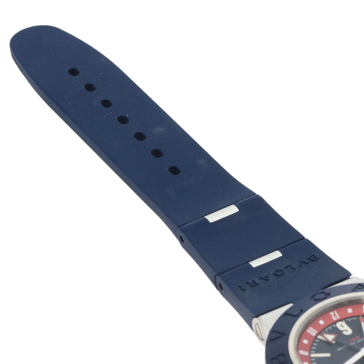 BVLGARI Aluminum GMT Watches BB40ATGMT aluminum/Rubber mens