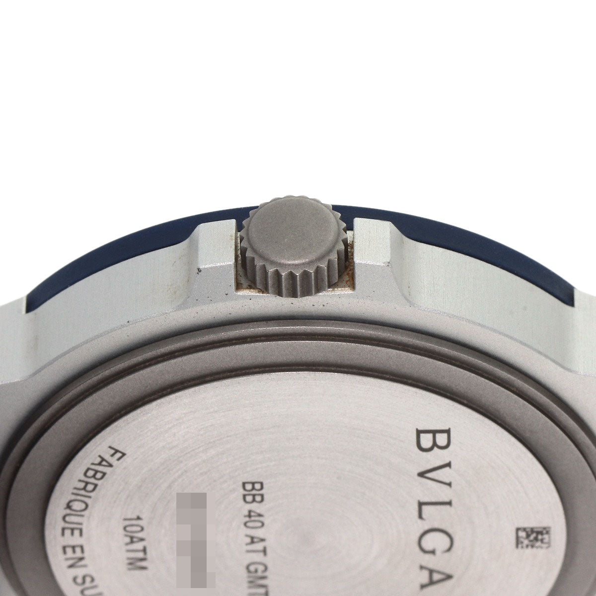 BVLGARI Aluminum GMT Watches BB40ATGMT aluminum/Rubber mens