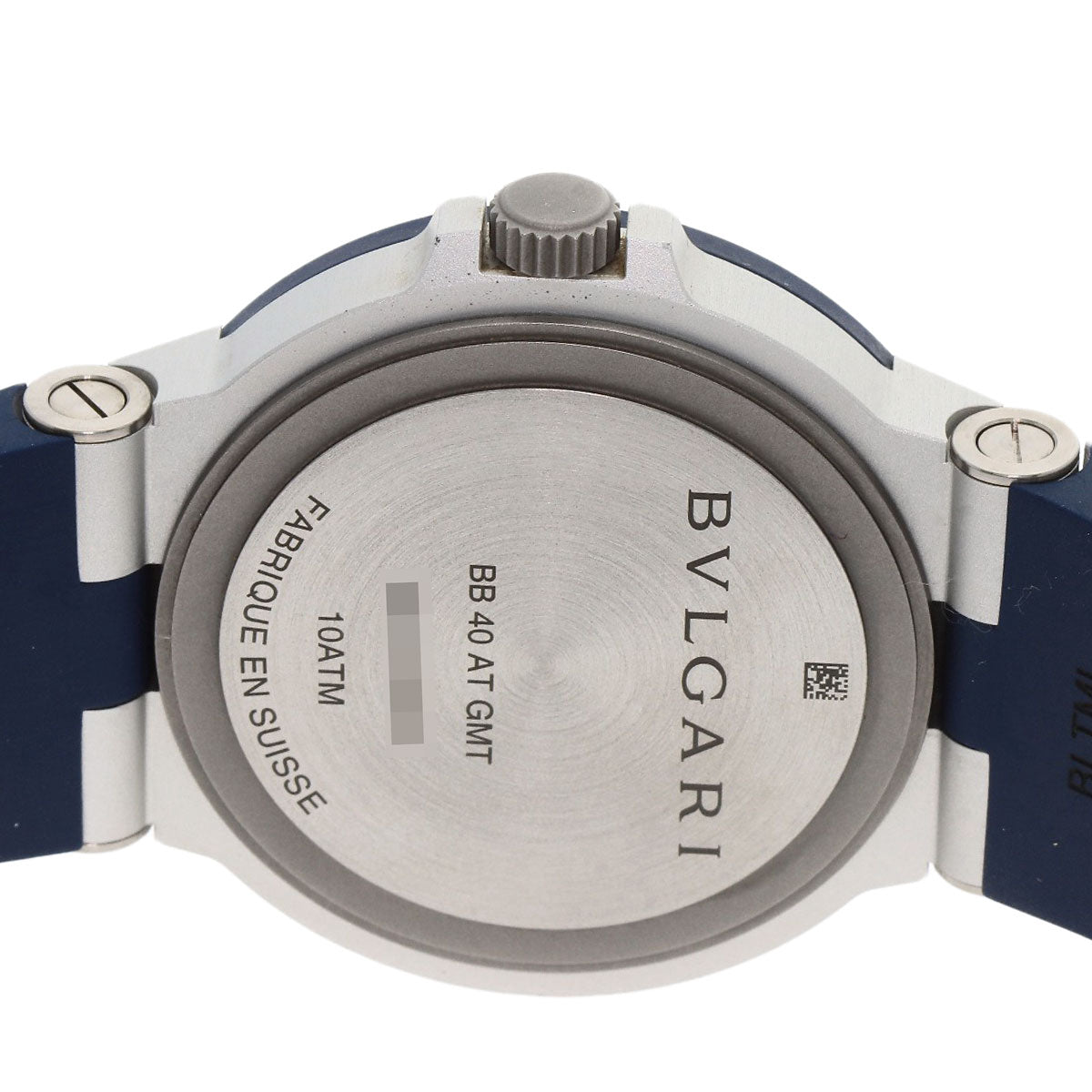 BVLGARI Aluminum GMT Watches BB40ATGMT aluminum/Rubber mens