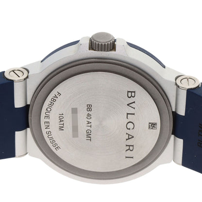 BVLGARI Aluminum GMT Watches BB40ATGMT aluminum/Rubber mens