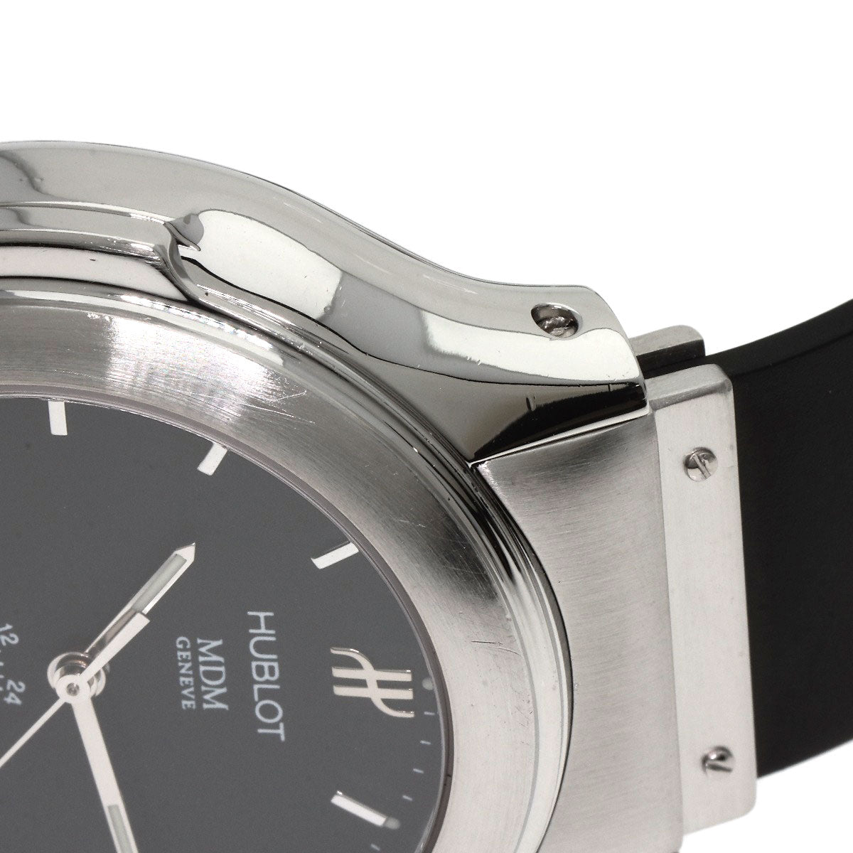HUBLOT MDM Power Reserve Watches  Stainless Steel/Rubber mens
