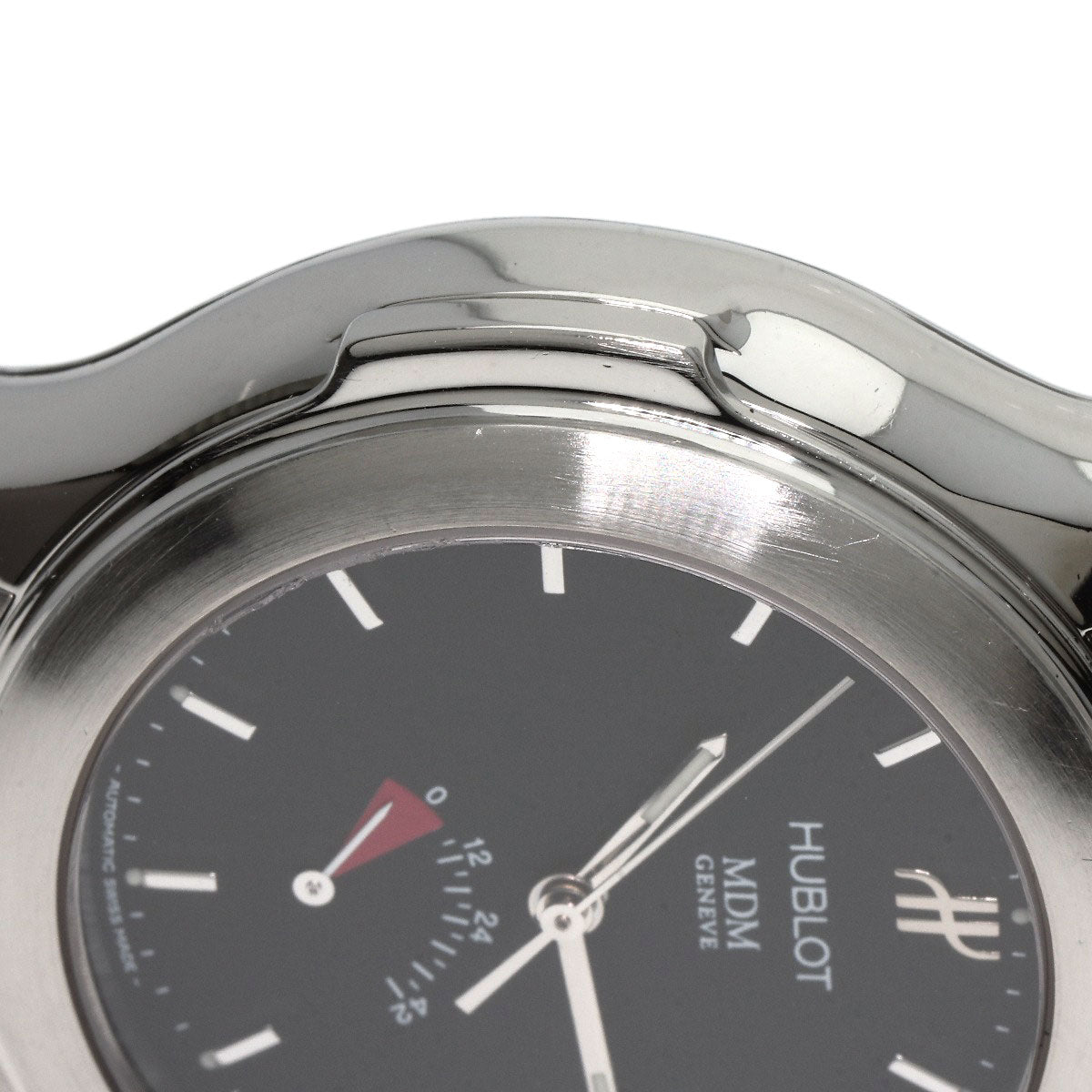 HUBLOT MDM Power Reserve Watches  Stainless Steel/Rubber mens