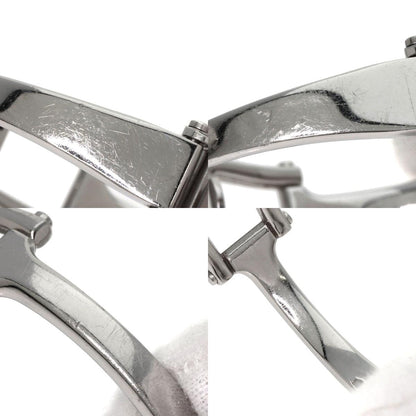 GUCCI Square face bangle Watches 1500L Stainless Steel/Stainless Steel Ladies