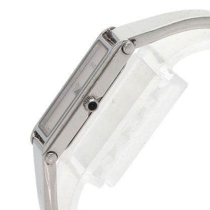 GUCCI Square face bangle Watches 1500L Stainless Steel/Stainless Steel Ladies