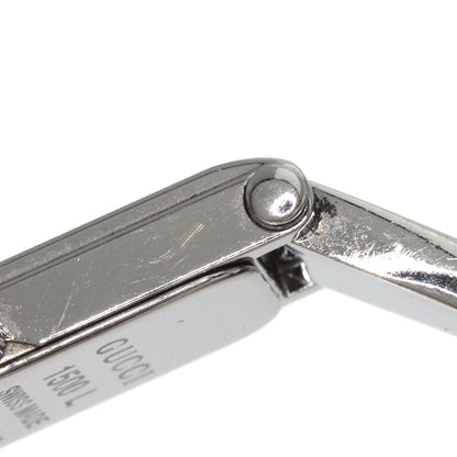 GUCCI Square face bangle Watches 1500L Stainless Steel/Stainless Steel Ladies