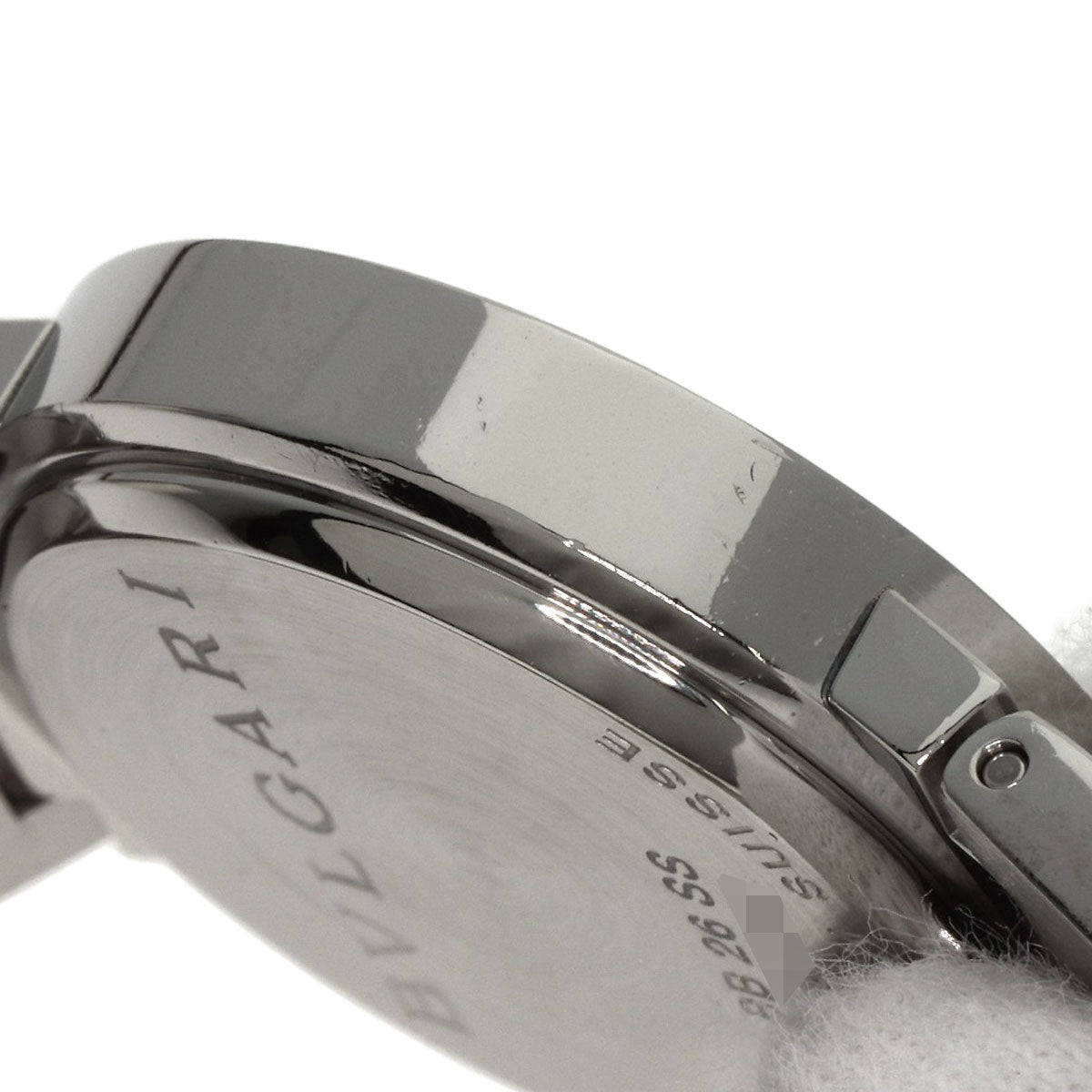 BVLGARI BVLGARI BVLGARI 12P Diamond Watches BB26BSS/12 Stainless Steel/Stainless Steel Ladies