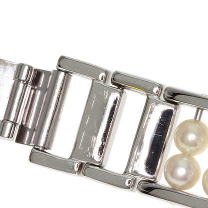 MIKIMOTO Square pearl breath Watches NNS-8019PF Stainless Steel/Pearl Ladies