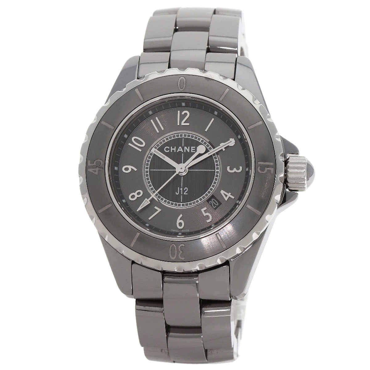CHANEL J12 1.3" Chromatic Watches H2978 Titanium/Ceramic/Titanium/Ceramic Ladies