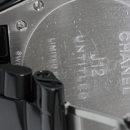 CHANEL J12 Untitled 1.5" Limited to 1200 pieces worldwide Watches H5581 Ceramic/Ceramic mens