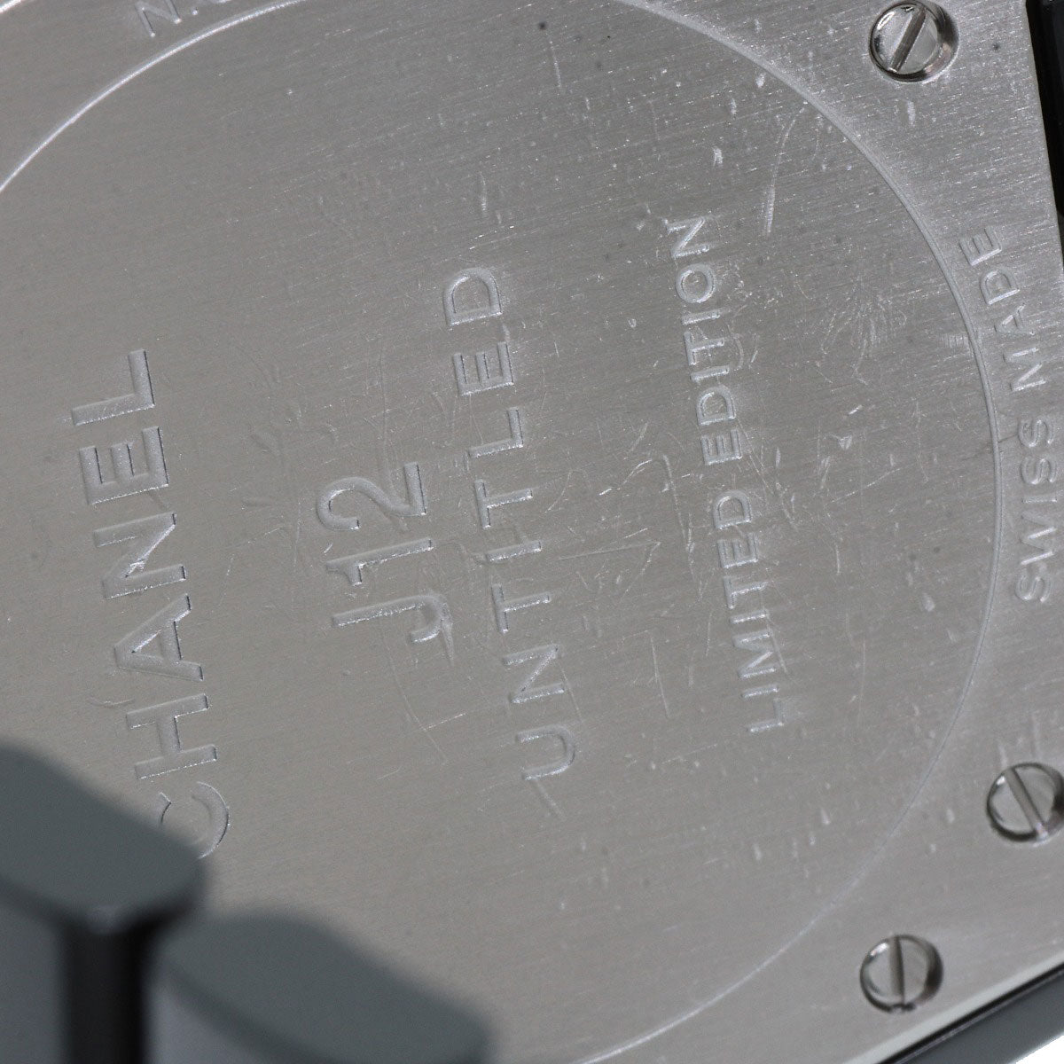 CHANEL J12 Untitled 1.5" Limited to 1200 pieces worldwide Watches H5581 Ceramic/Ceramic mens