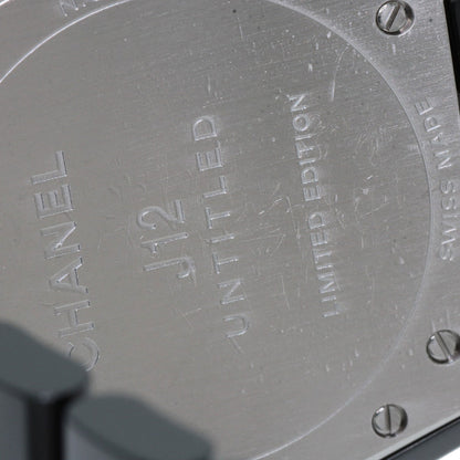 CHANEL J12 Untitled 1.5" Limited to 1200 pieces worldwide Watches H5581 Ceramic/Ceramic mens