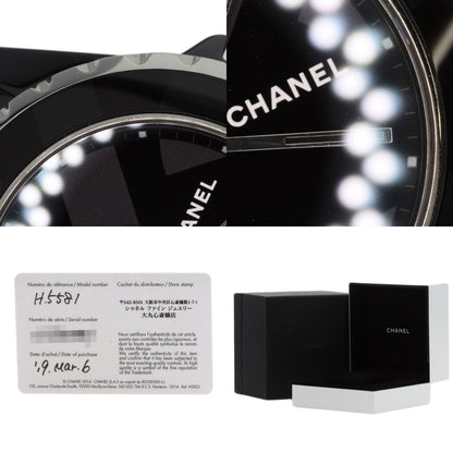 CHANEL J12 Untitled 1.5" Limited to 1200 pieces worldwide Watches H5581 Ceramic/Ceramic mens