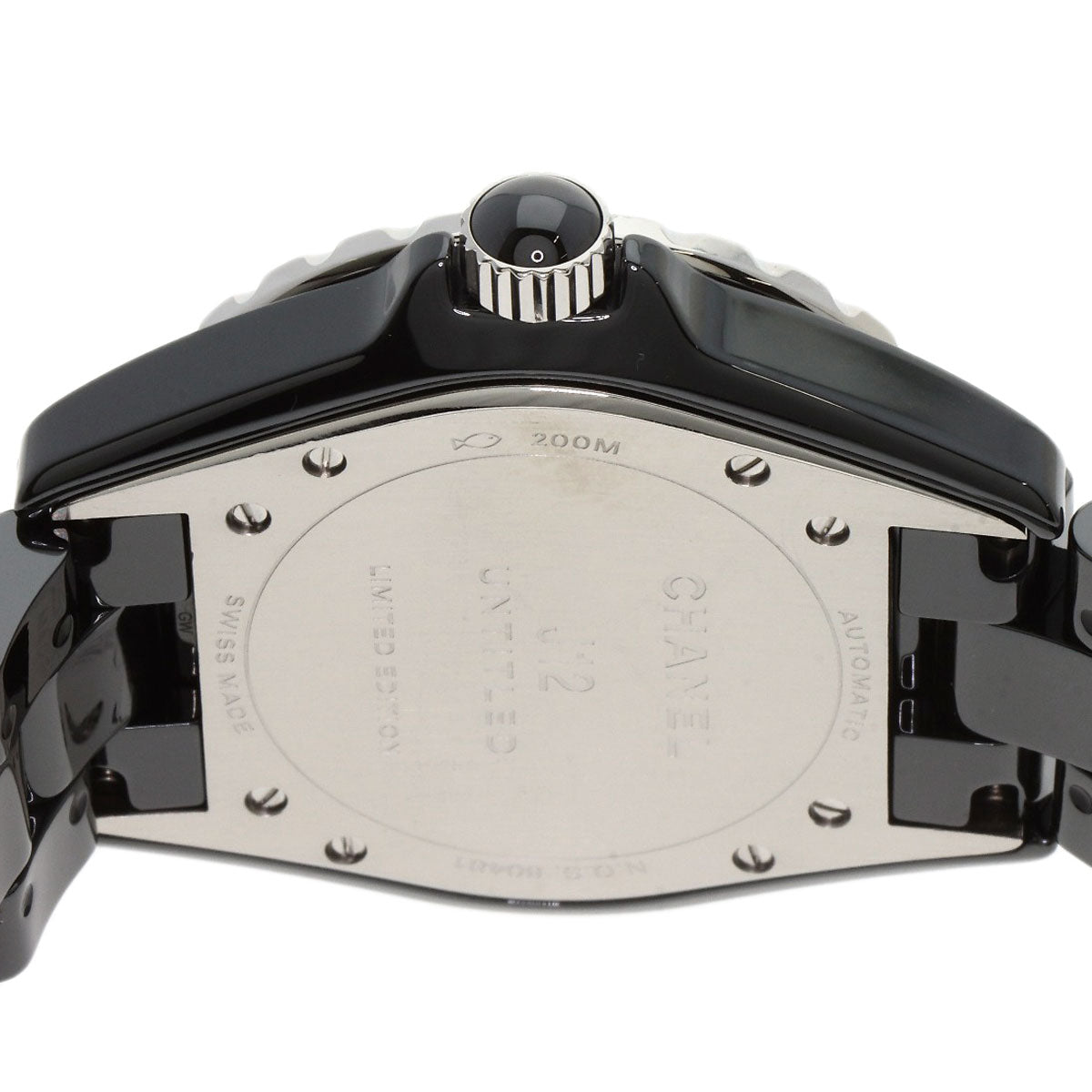 CHANEL J12 Untitled 1.5" Limited to 1200 pieces worldwide Watches H5581 Ceramic/Ceramic mens