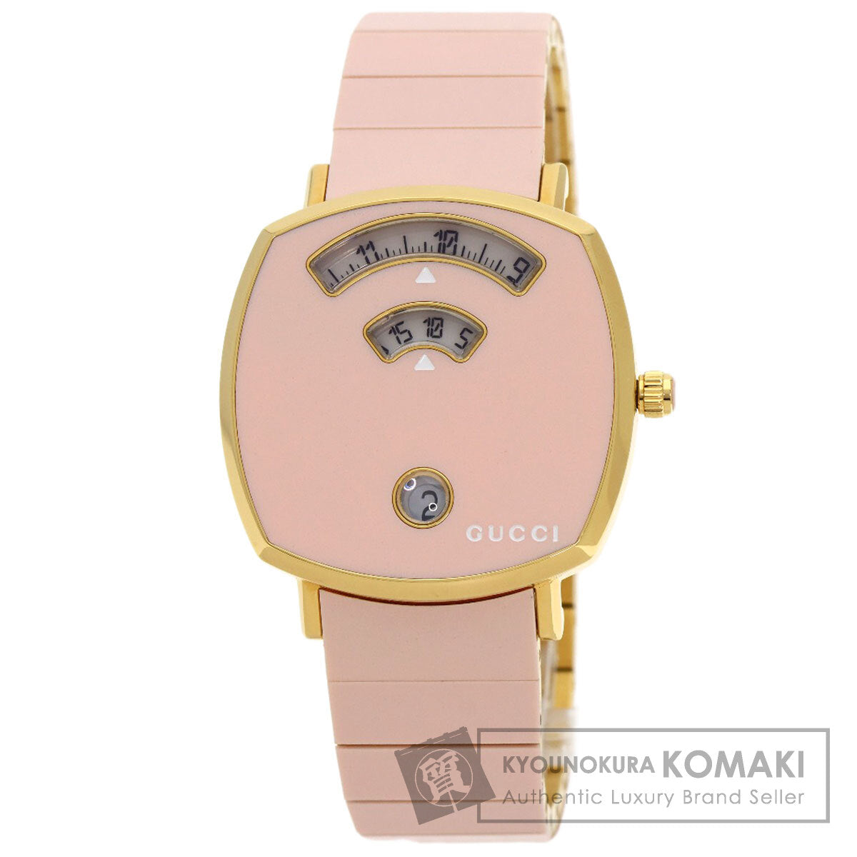 GUCCI grip Watches YA157.4 Gold Plated/Gold Plated Ladies