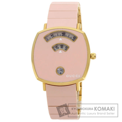 GUCCI grip Watches YA157.4 Gold Plated/Gold Plated Ladies