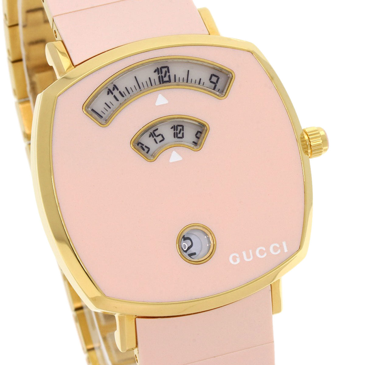 GUCCI grip Watches YA157.4 Gold Plated/Gold Plated Ladies