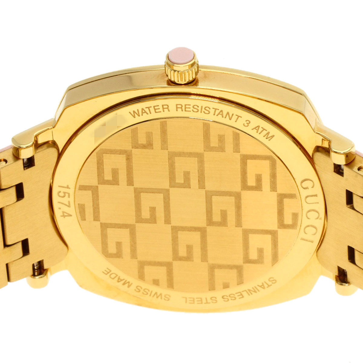 GUCCI grip Watches YA157.4 Gold Plated/Gold Plated Ladies