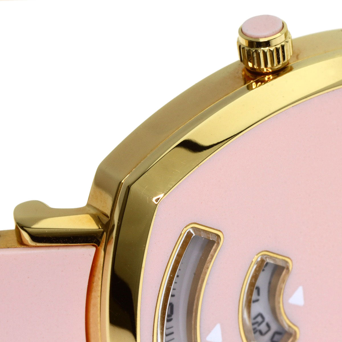 GUCCI grip Watches YA157.4 Gold Plated/Gold Plated Ladies