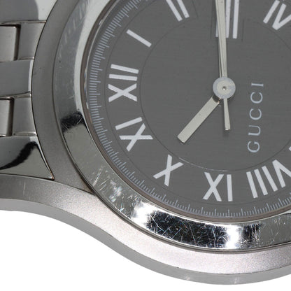 GUCCI Round face Watches 5500M Stainless Steel/Stainless Steel mens
