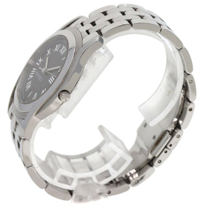 GUCCI Round face Watches 5500M Stainless Steel/Stainless Steel mens