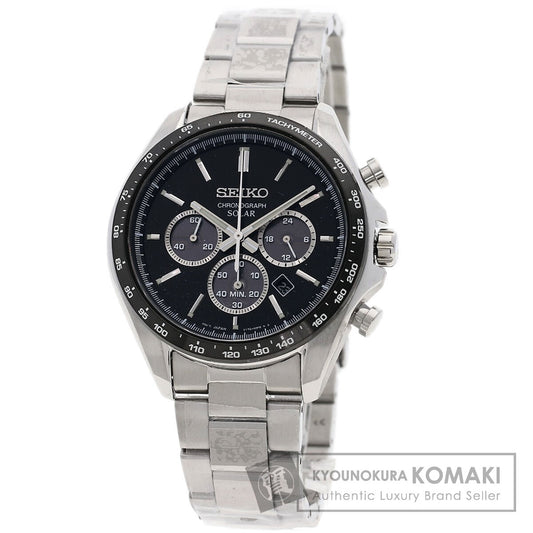 SEIKO Round Face SBPY167 Watches Stainless Steel/Stainless Steel mens