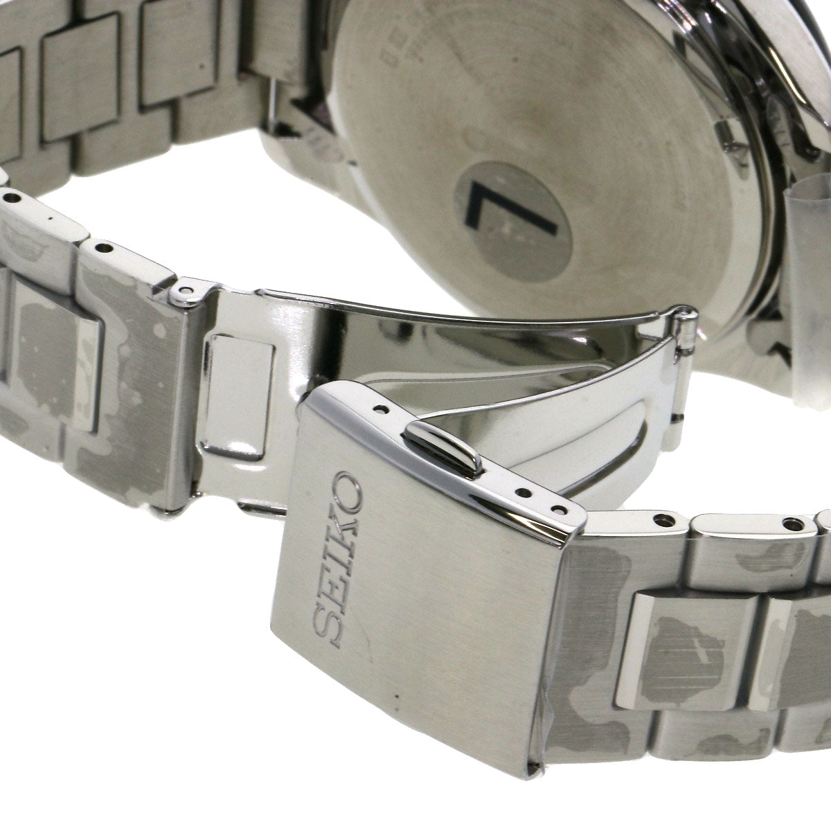 SEIKO Round Face SBPY167 Watches Stainless Steel/Stainless Steel mens