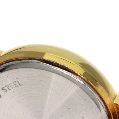 LONGINES Round face Watches L4.220.2 Gold Plated/Leather Ladies