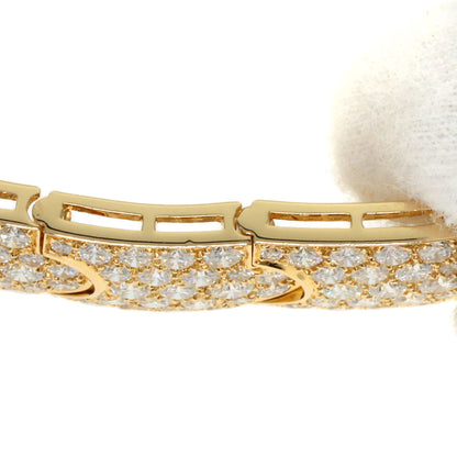 CARTIER Baignoire Full Diamond Watches WB505151 K18 Yellow Gold/18K Yellow Gold Ladies