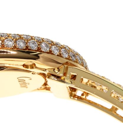 CARTIER Baignoire Full Diamond Watches WB505151 K18 Yellow Gold/18K Yellow Gold Ladies
