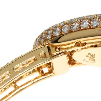 CARTIER Baignoire Full Diamond Watches WB505151 K18 Yellow Gold/18K Yellow Gold Ladies
