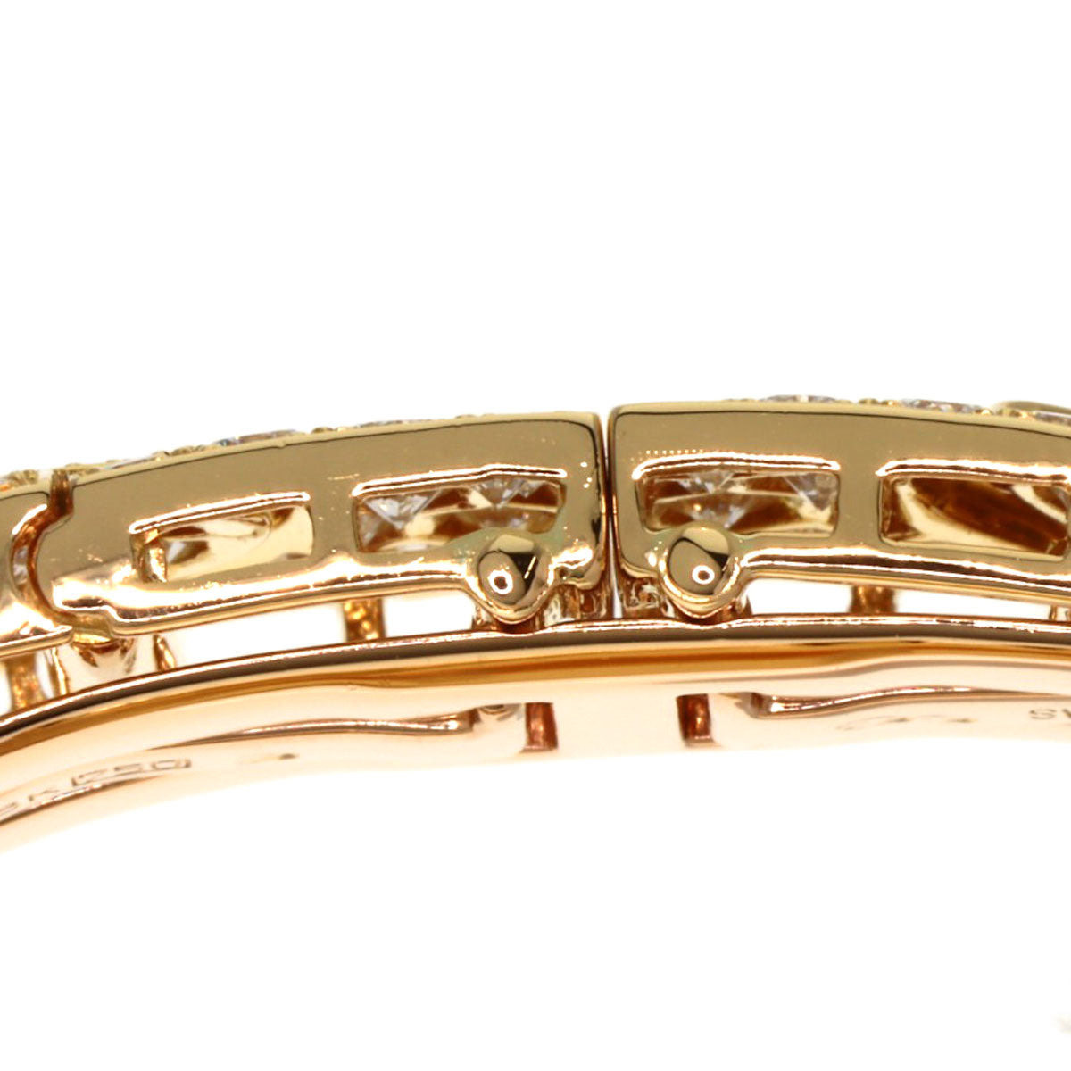 CARTIER Baignoire Full Diamond Watches WB505151 K18 Yellow Gold/18K Yellow Gold Ladies