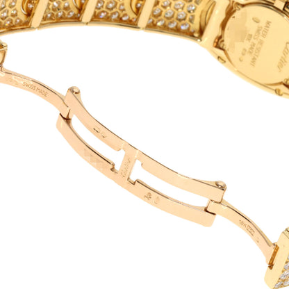 CARTIER Baignoire Full Diamond Watches WB505151 K18 Yellow Gold/18K Yellow Gold Ladies