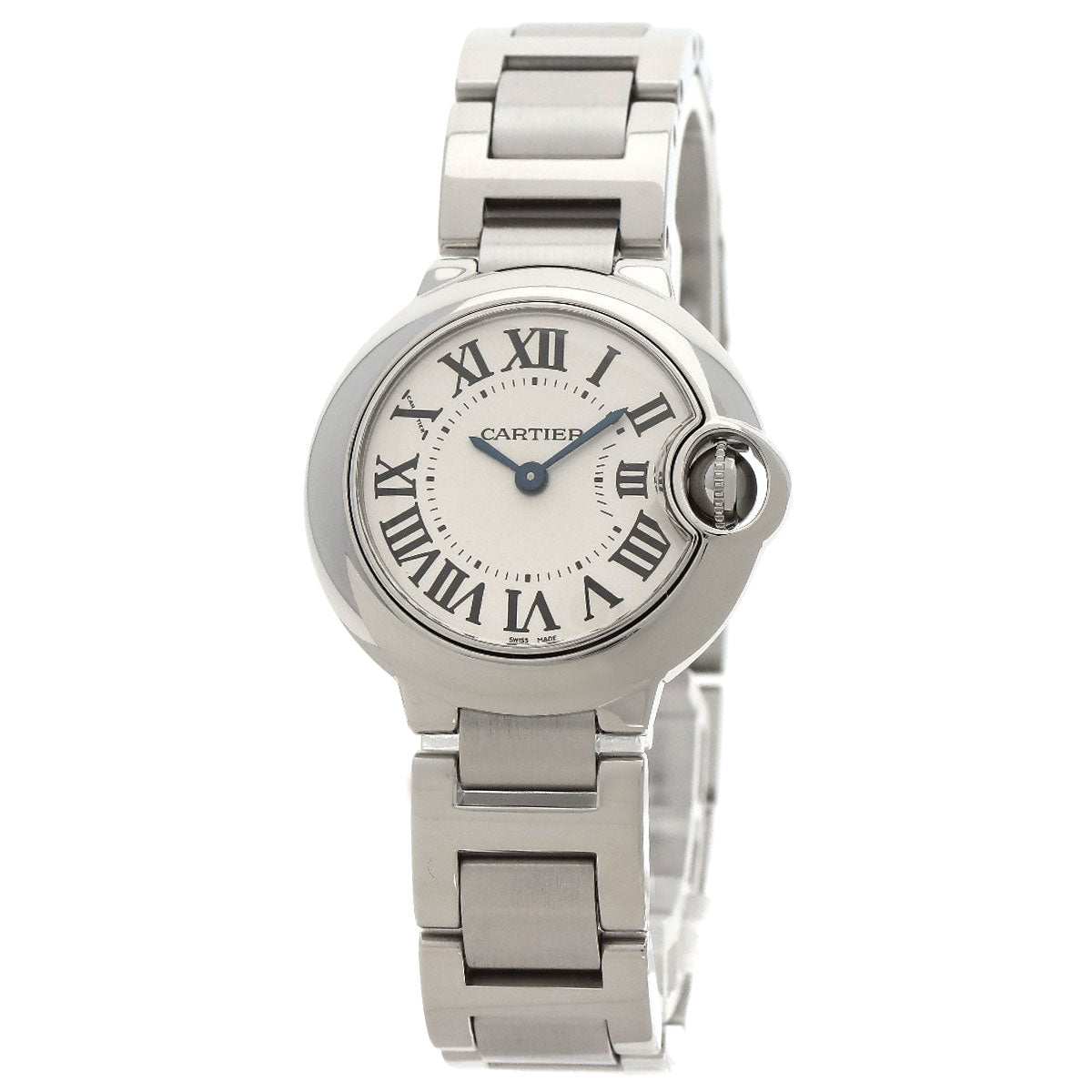 CARTIER Baron Blue 1.1 " Watches W69010Z4 Stainless Steel/Stainless Steel Ladies
