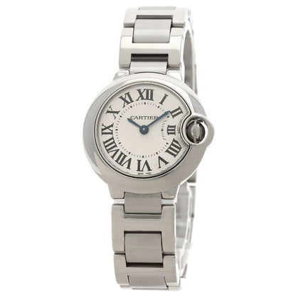CARTIER Baron Blue 1.1 " Watches W69010Z4 Stainless Steel/Stainless Steel Ladies