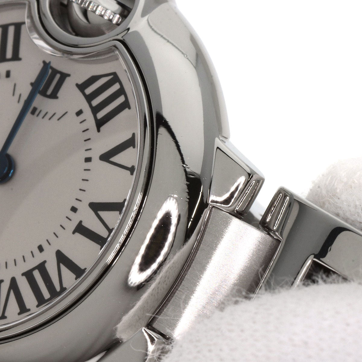 CARTIER Baron Blue 1.1 " Watches W69010Z4 Stainless Steel/Stainless Steel Ladies