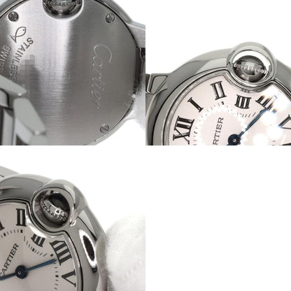 CARTIER Baron Blue 1.1 " Watches W69010Z4 Stainless Steel/Stainless Steel Ladies