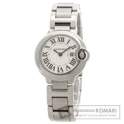 CARTIER Baron Blue 1.1 " Watches W69010Z4 Stainless Steel/Stainless Steel Ladies