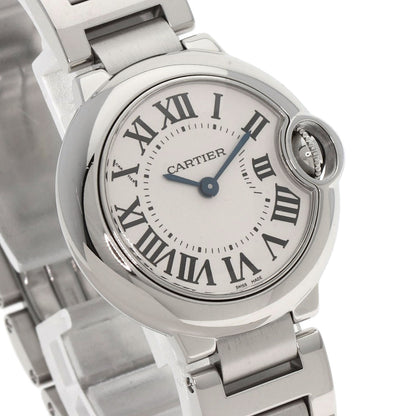 CARTIER Baron Blue 1.1 " Watches W69010Z4 Stainless Steel/Stainless Steel Ladies
