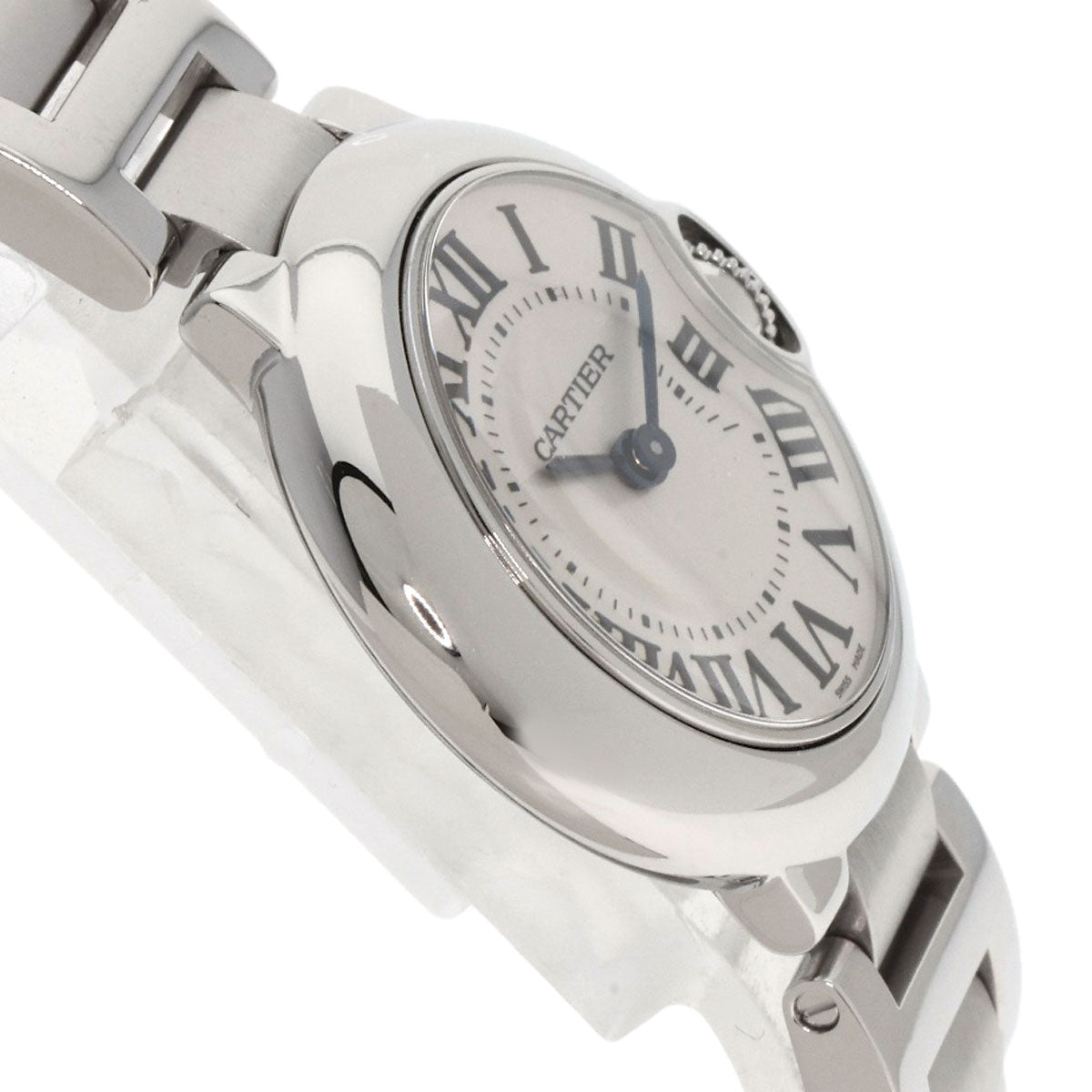 CARTIER Baron Blue 1.1 " Watches W69010Z4 Stainless Steel/Stainless Steel Ladies