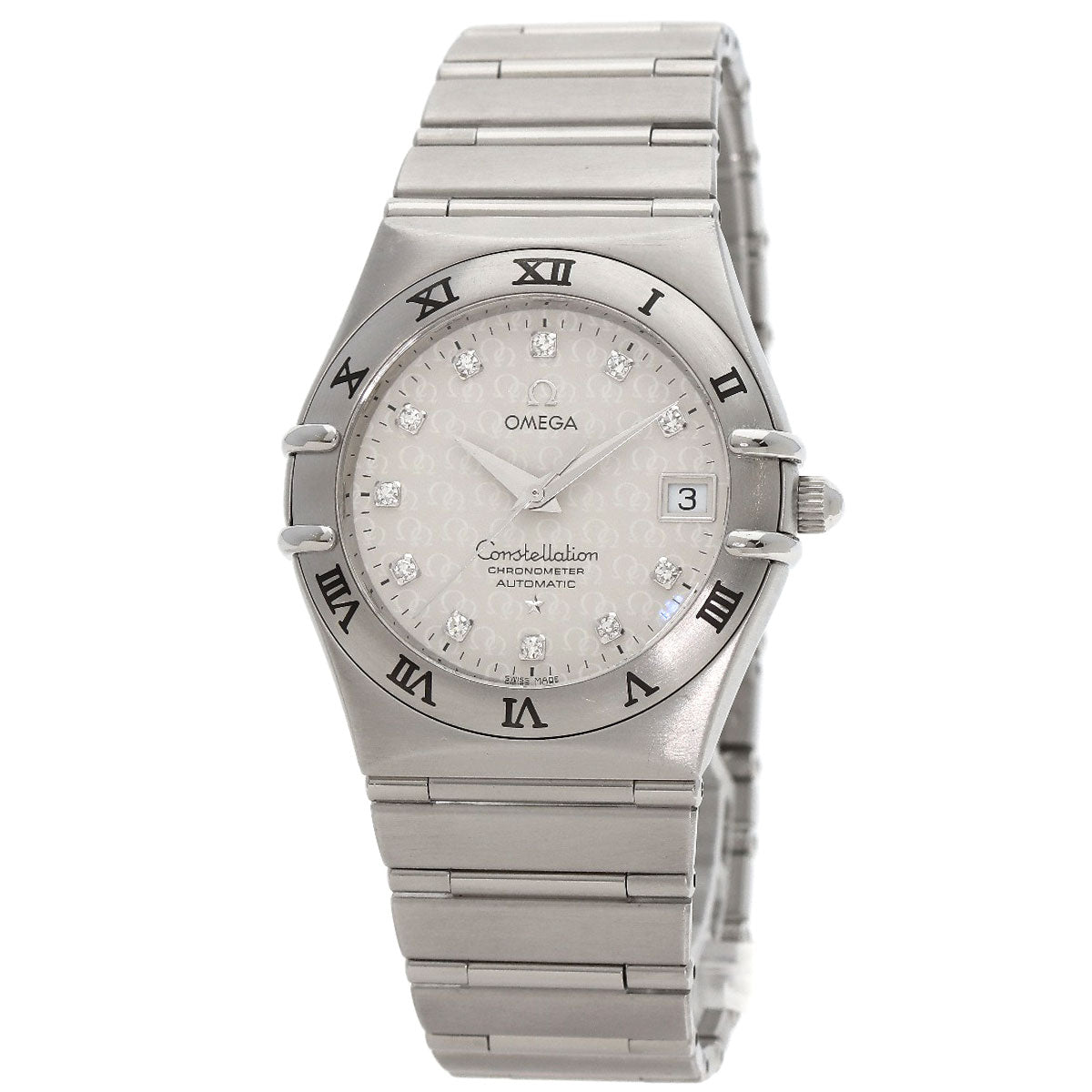 OMEGA Constellation 50th Anniversary 11P Diamond Watches 1504.35 Stainless Steel/Stainless Steel mens