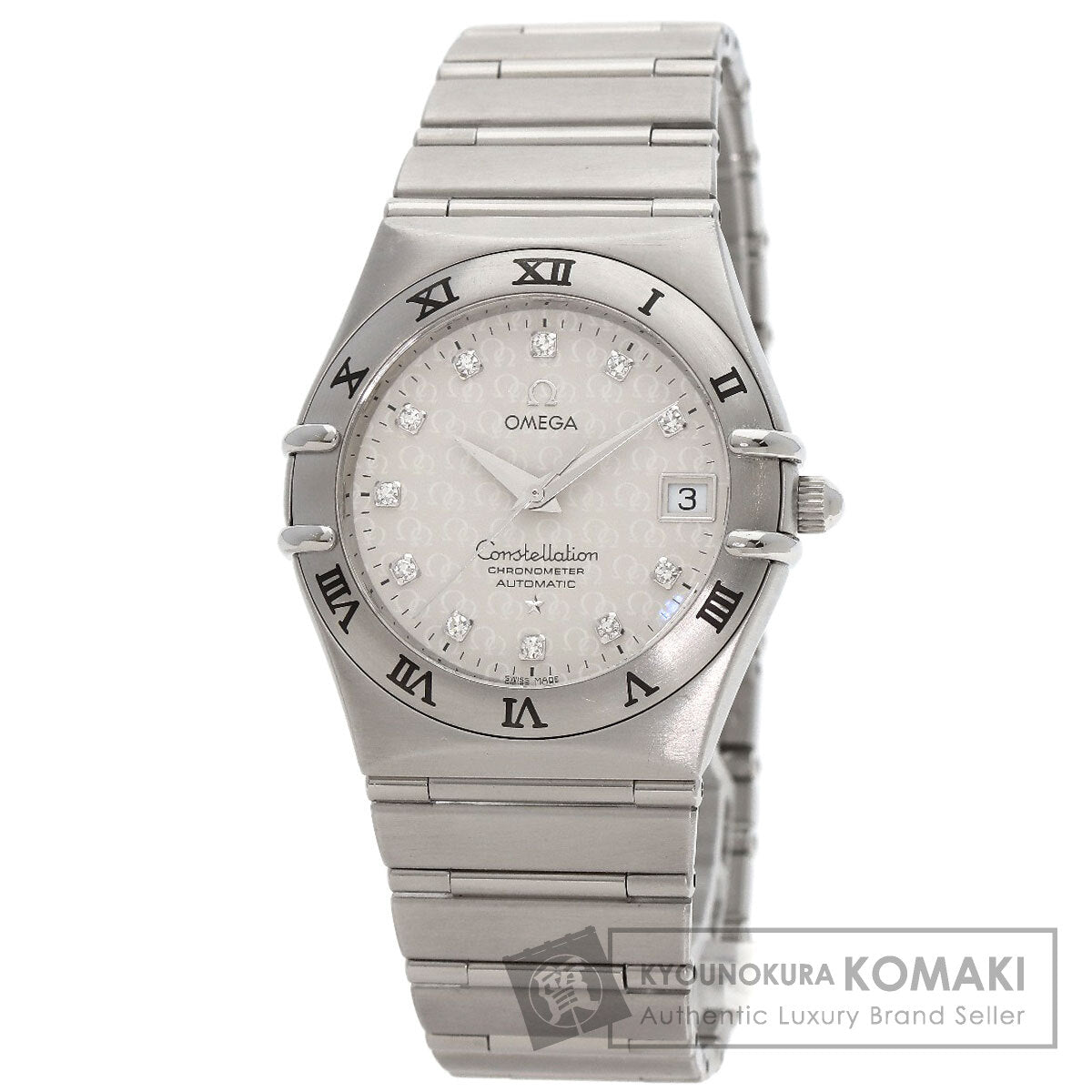 OMEGA Constellation 50th Anniversary 11P Diamond Watches 1504.35 Stainless Steel/Stainless Steel mens