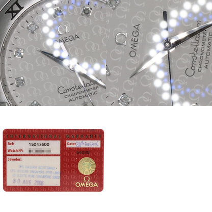 OMEGA Constellation 50th Anniversary 11P Diamond Watches 1504.35 Stainless Steel/Stainless Steel mens