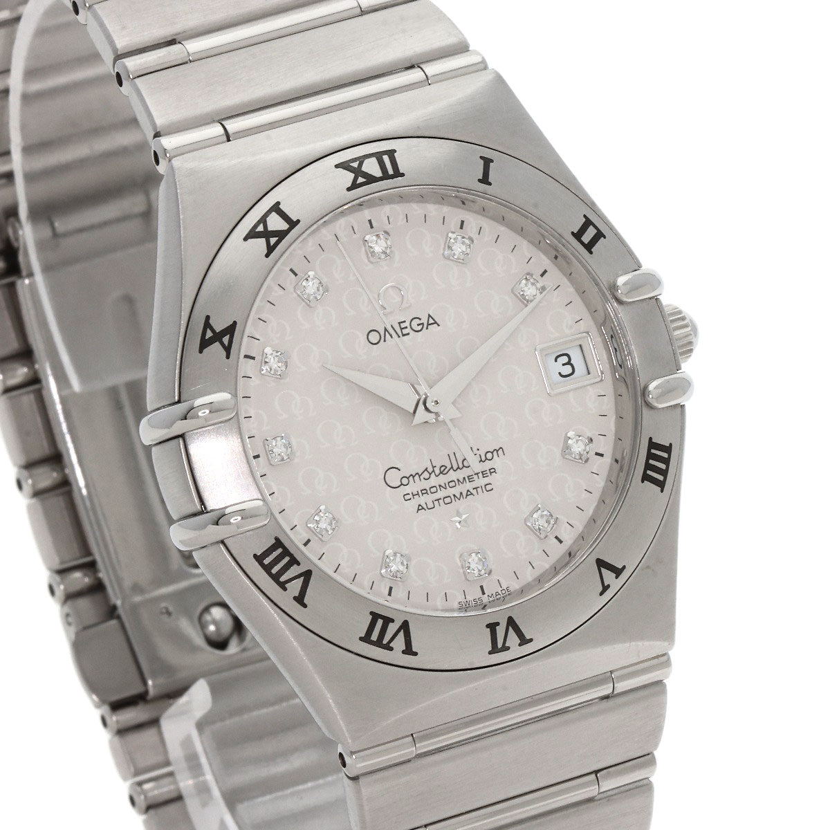 OMEGA Constellation 50th Anniversary 11P Diamond Watches 1504.35 Stainless Steel/Stainless Steel mens