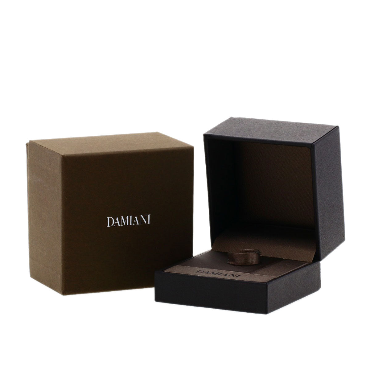 Damiani Mystery Setting Ruby Diamond Ring K18 White Gold Ladies [Used]