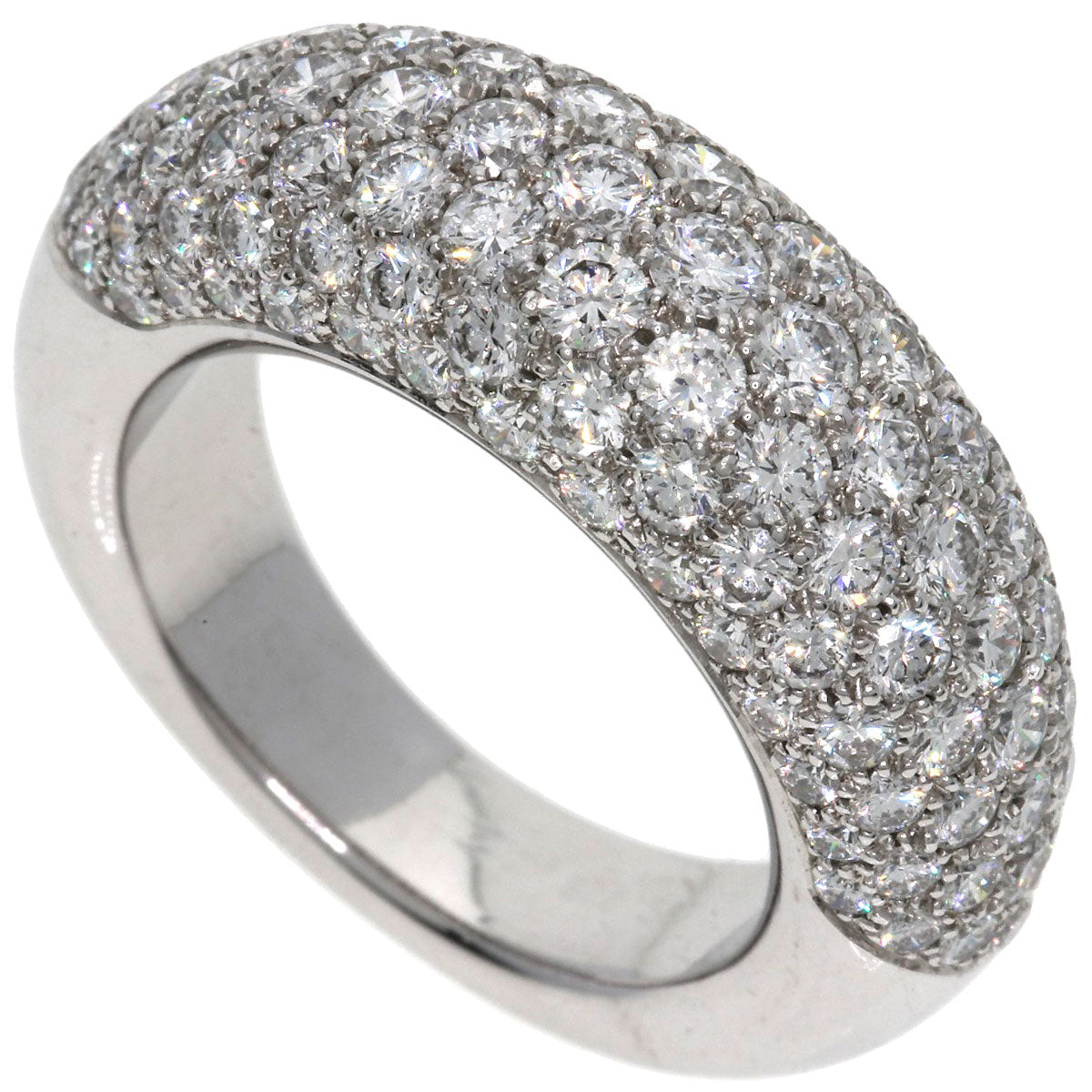 Chaumet Anno Diamond Large Ring K18 White Gold Ladies [Used]