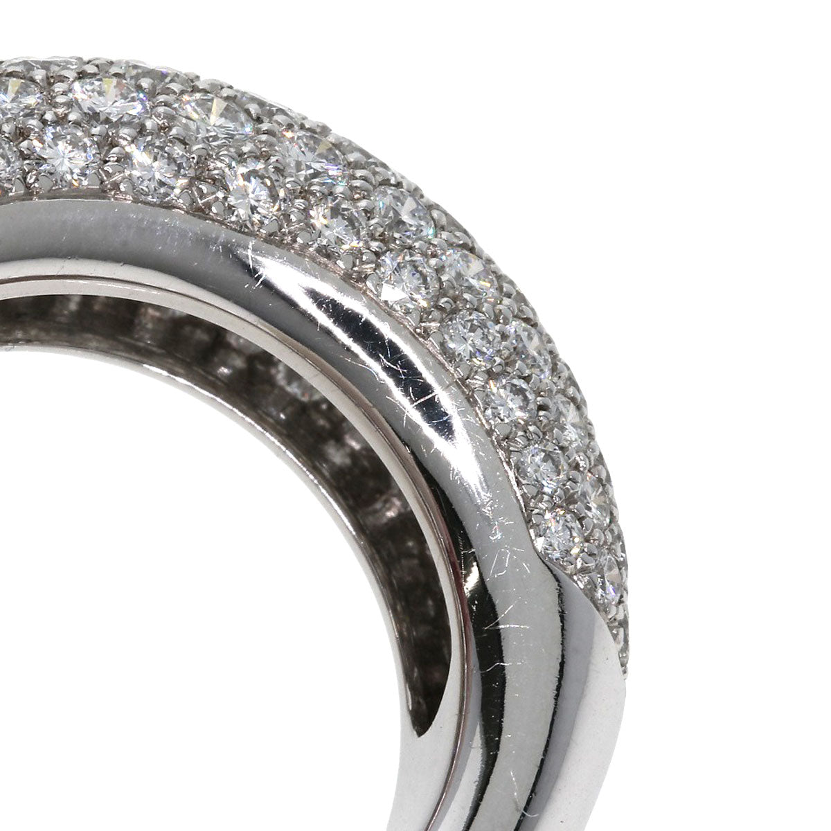 Chaumet Anno Diamond Large Ring K18 White Gold Ladies [Used]