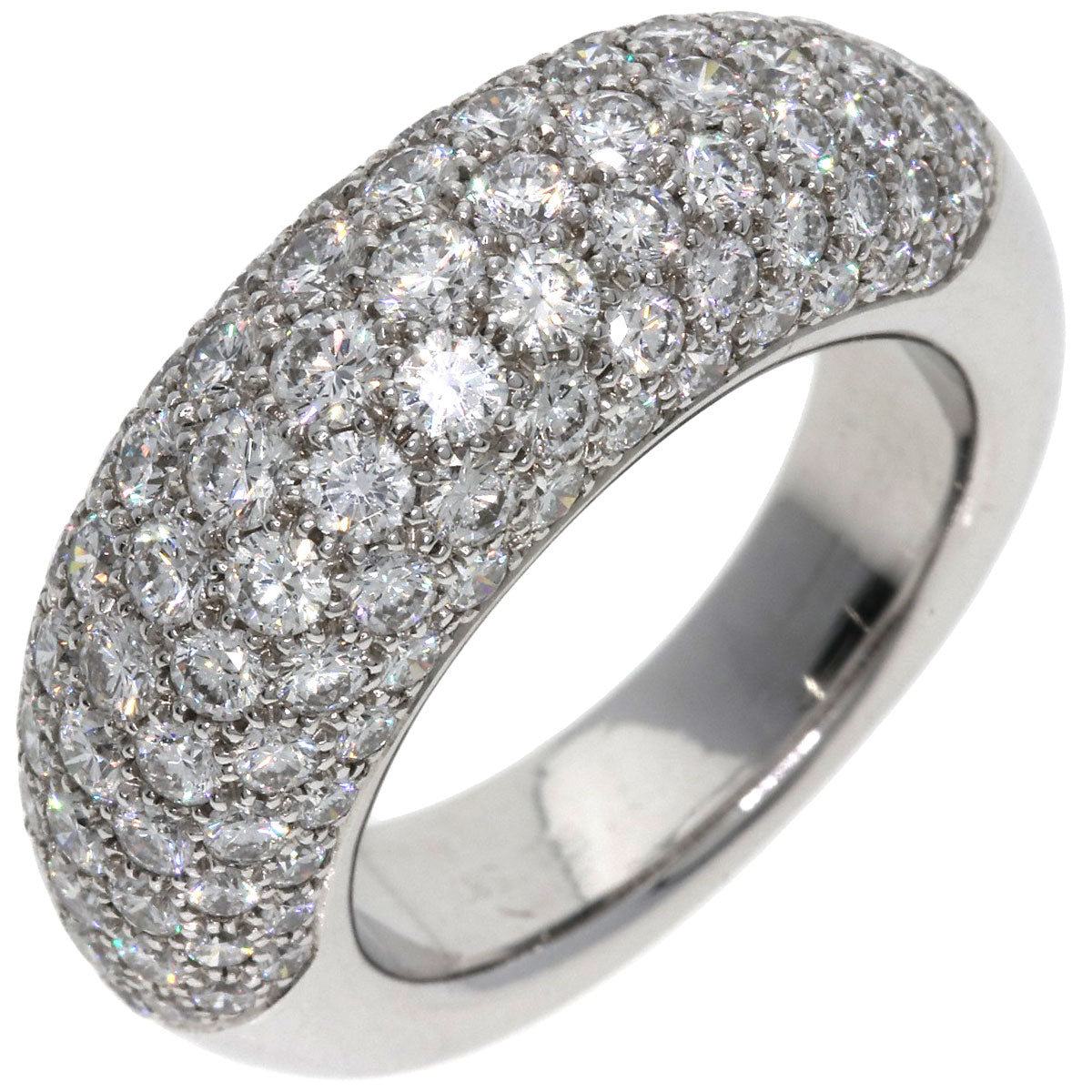 Chaumet Anno Diamond Large Ring K18 White Gold Ladies [Used]