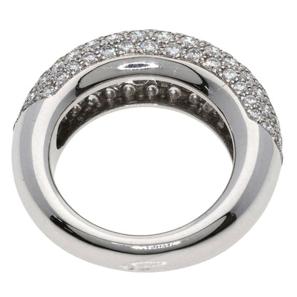 Chaumet Anno Diamond Large Ring K18 White Gold Ladies [Used]