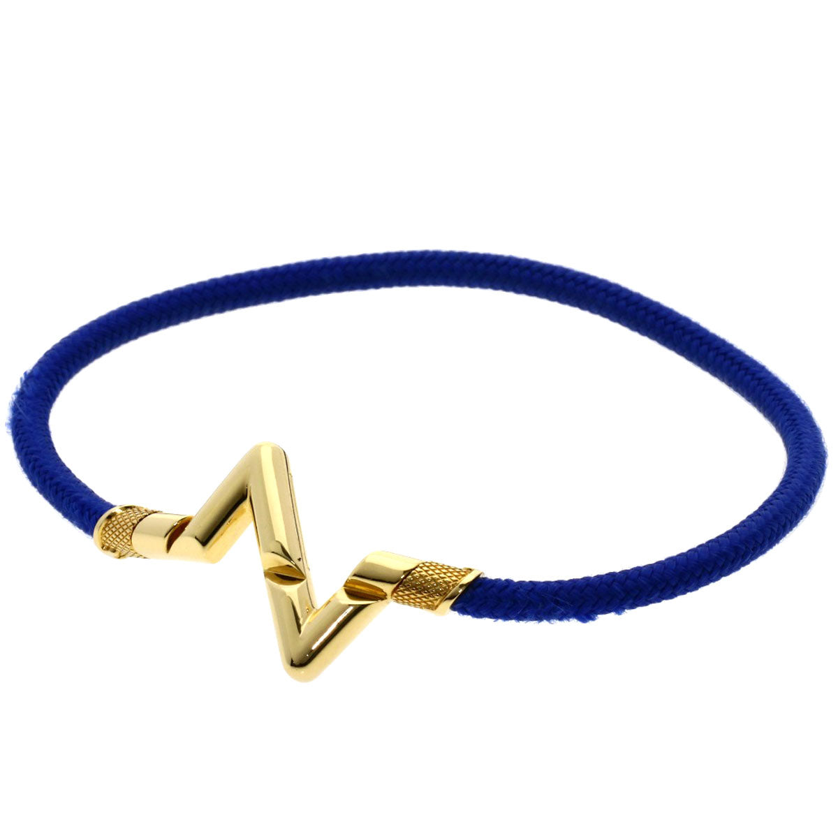 LOUIS VUITTON LV Vault Upside Down #19 Bracelet K18 Yellow Gold Ladies [Used]